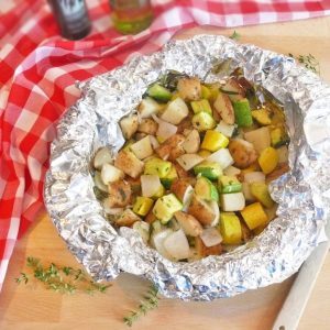 "On the Grill" Potatoes and Veggies