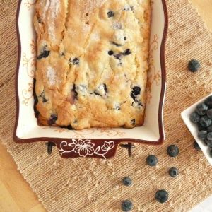 Blueberry Breakfast Pound Cake