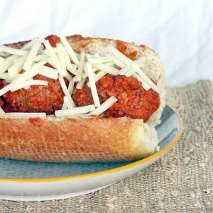 Baked Meatball Sandwiches
